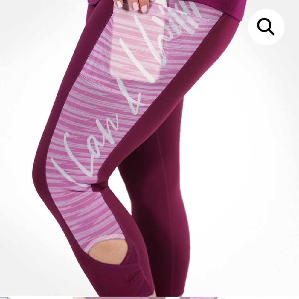 Ladyboss Swag 'I Can & I Will Leggings XL